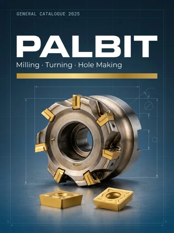Palbit Genel Katalog kapağı — frezeleme, tornalama, delik işleme